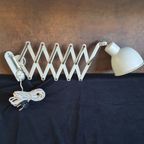Schaarlamp - Industrieel - Wandlamp - Grijs - Metaal - 1950/1960 thumbnail 3