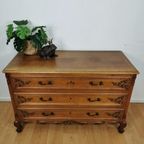 Vintage, Queen Ann Ladekast, Commode Dressoir Ladekastje Badkamermeubel thumbnail 3