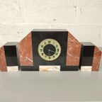 Marmeren Art Deco Klokstel thumbnail 5