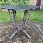 Ronde Bistrotafel Tafel Tuintafel Jaren 20 Art Deco Frans thumbnail 12