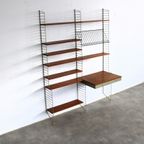 Vintage Wandmeubel | Wall Unit | Jaren 60 | Nisse String thumbnail 10