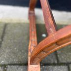 Antieke Stoel - Dagobertstoel Met Mooie Details En Kussentje thumbnail 9