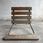 Antique Brewery Terrace Stools + Table thumbnail 15