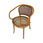 Ligna Drevounia (thonet) - No. 210 - Bentwood Chair With Wicker / Rattan Seating thumbnail 5