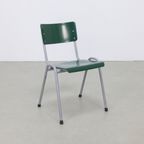 3x Vintage Eetkamerstoel Schoolstoel 1970,s thumbnail 3