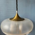 Mid Century Hanglamp Kroonluchter / Space Age Light Fixture thumbnail 6