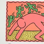 Offset Litho Naar Keith Haring Untitled 113/150 Pop Art Kunstdruk thumbnail 3