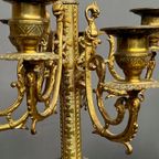 Imari. Set Pendule Met Kandelaars. thumbnail 9