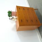 Teak Ladekast Met Schuine Poten Uit Zweden thumbnail 4