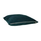 Set Van 2 Manchester - Kussen - Fluweel - L 45 X W 45 Cm - Teal thumbnail 4