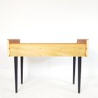Vintage Teakhouten Sidetable | Hal Kastje Deense Parel Teak thumbnail 7