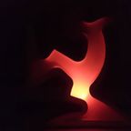 Keith Haring La Linea Lamp Osvaldo Cavandoli Zilver (nieuw In Originele Verpakking) thumbnail 2