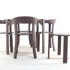 Bruno Rey Voor Kusch & Co Eetkamerset Tafel + Stoelen Vintage thumbnail 7