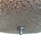 Retro Oranje Plafondlamp / Space Age Ufo Lamp (<<<brand>>>) 60s Hanglamp Dutch Design Bruin thumbnail 12