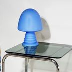 Peill & Putzler, Mushroom Table Lamp, Blue, Satinated Glass thumbnail 2