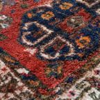 Prachtig Oud Vintage Oosters Vloerkleed Met Voornamelijk Rood Tinten 168x112cm thumbnail 4