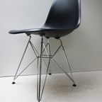 Vintage Zwarte Vitra Dsr Eames Stoelen, Set Van 4 thumbnail 13