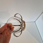 Antieke Kristal Met Zilver Suikerpot Schaal thumbnail 10