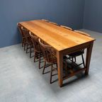 Grote Antieke Draperie Stoffen Tafel thumbnail 29