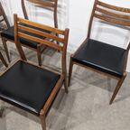Six Elegant Vintage Scandinavian Chairs thumbnail 5