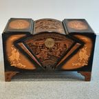 Chinese Art Deco Chest In Camphor Wood thumbnail 17