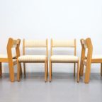 Set Van 4 Deense Eetkamerstoelen thumbnail 2