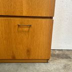 Vintage Schoenenkast, Licht Hout, 1970's Duitsland thumbnail 11