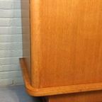 Vintage Art Deco Dressoir Lowboard Wandmeubel thumbnail 15