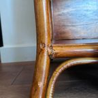 Vintage Dressoir / Tv Meubel Van Rotan / Hout thumbnail 5