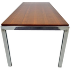 Deens Design Salontafel Teak Chroom Mid-century thumbnail 12