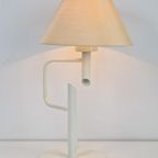 Vintage Dijkstra Verstelbaar Tafellamp '80 Lamp Wit Design thumbnail 2
