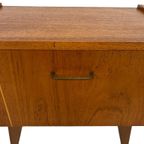 Vintage Nachtkastjes Set Van 2 Teak Fineer Jaren 60 thumbnail 22