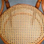 Set Van 4 Originele En Antieke Thonet Bistro Stoelen Met Een Fantastische Uitstraling thumbnail 21