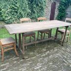 Table De Vendange Klaptafel Frans Vintage thumbnail 6