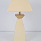 Vintage Tafellamp Lampes D'Albert Frankrijk '70 Regency Goud thumbnail 9