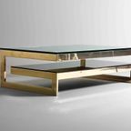 Vintage Belgochrome 23kt Gold Design G-table thumbnail 12