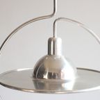 Silver Saturn Ceiling Lamp, Space Age 1970S thumbnail 12