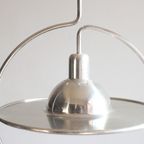 Silver Saturn Ceiling Lamp, Space Age 1970S thumbnail 13