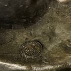 Eugene Marioton (Frans, 1857-1893). Bronzen Beeld Op Marmeren Voetstuk "Jeanne D'Arc". thumbnail 5
