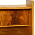 Vintage Secretaire Kastje Zweedse Jaren 60 Werkplek thumbnail 5