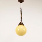 Antieke Art-deco Hanglamp thumbnail 6