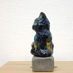 Kleurrijk Katten Beeldje Moderne Kunst thumbnail 4