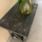 Vintage Brocante Metalen Sidetable / Tuintafel thumbnail 2
