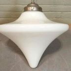Vintage Art Deco Opaline Druppel Hanglamp Plafondlamp thumbnail 16