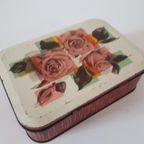 Vintage Koektrommel Blik Vintage Blikje Jaren 50 Fifties thumbnail 4