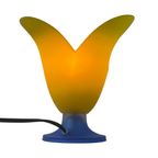 Vandeheg - Table Lamp Made From Glass - Blue/Yellow - Model Tullip thumbnail 7