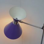 Dutch Design Purple Diabolo Floor Lamp, 1960S thumbnail 5
