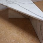 Wit Carrara Marmeren Hoektafel, Hoek Salontafel thumbnail 10