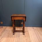 Drop Leaf Jointstool Uit De 18E Eeuw thumbnail 9