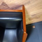 Donkerblauwe Vintage Clubfauteuils thumbnail 13